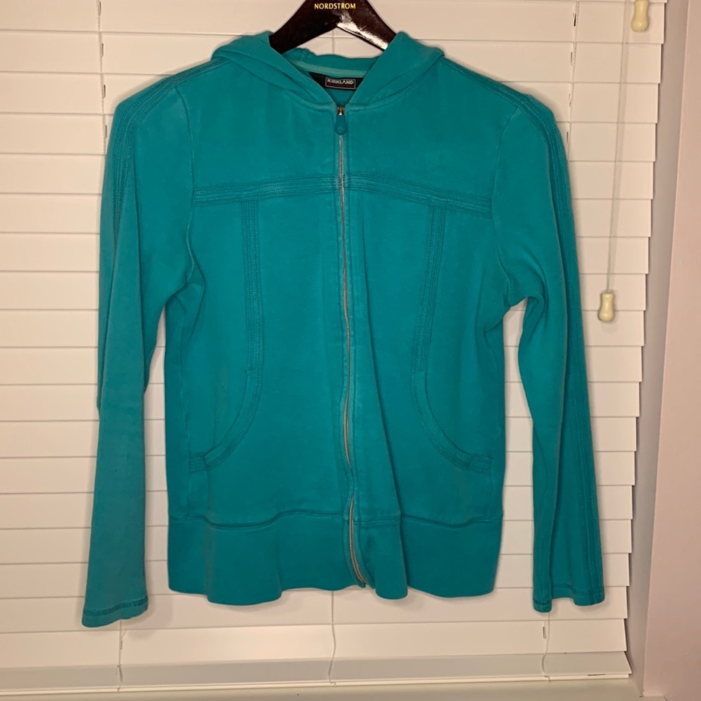 Teal jacket